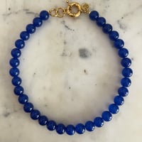 Image 1 of Collier BIG CARMEN bleu