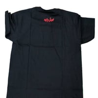 Image 2 of S4LEM RHINESTONE USA T SHIRT Black