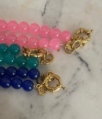 Image 6 of Collier BIG CARMEN bleu