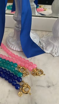 Image 3 of Collier BIG CARMEN bleu