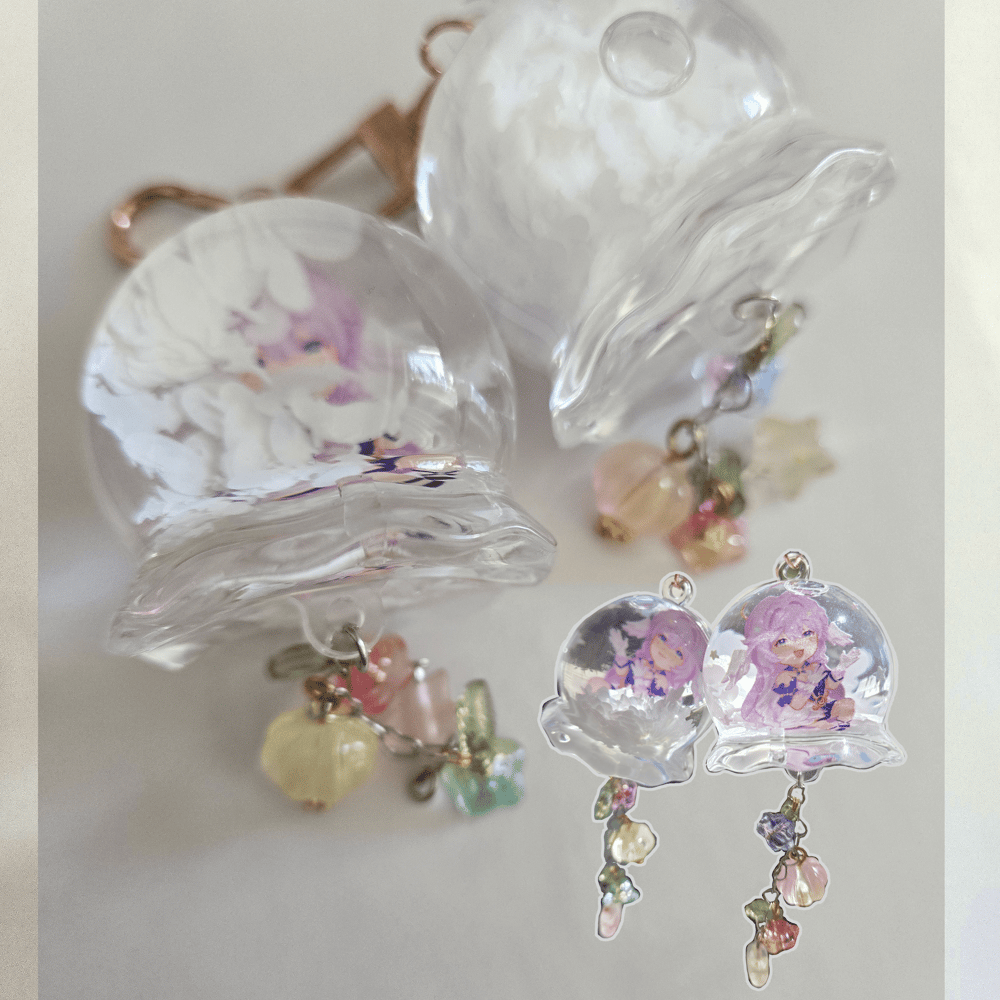 Image of ROBIN LIQUID WINDCHIME CHARMS