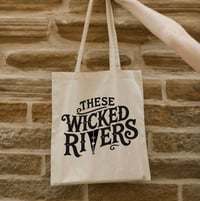 Image 1 of These Wicked Rivers Tote Bag
