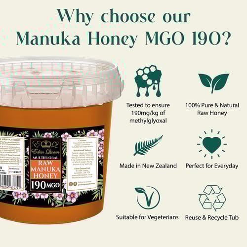 Image of Raw Manuka Honey MGO 190 (1Kg)
