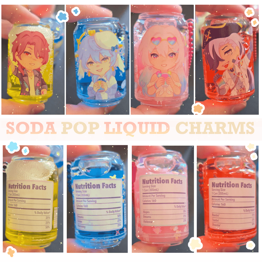 Image of [DISCONTINUING] HSR LIQUID SODA POP CHARMS