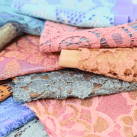 Image 1 of Lace, Mesh & Satin Snippets - Pastel Mix