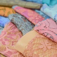 Image 5 of Lace, Mesh & Satin Snippets - Pastel Mix