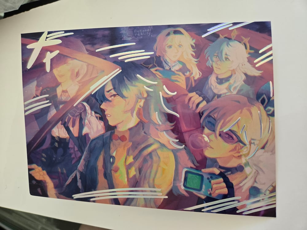 Image of [DISCONTINUING] FOIL STELLARON HUNTER PRINT
