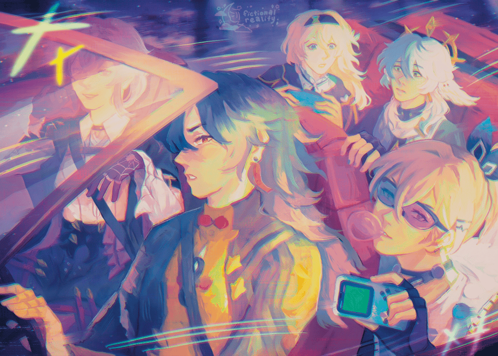 Image of [DISCONTINUING] FOIL STELLARON HUNTER PRINT