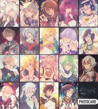 Image of [LEFTOVERS] HOYOVERSE GACHA HOLO PHOTOCARDS