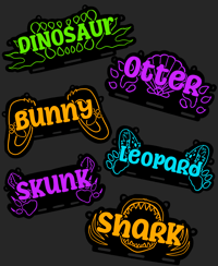 Image 1 of Species Badge Plate BATCH 3