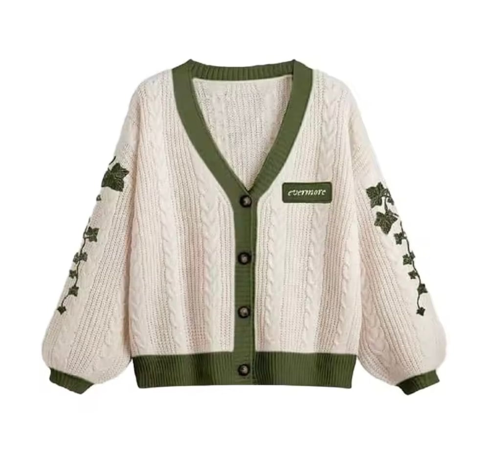 Image of Evermore Taylor Swift Cardigan 