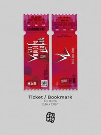 Image 2 of The Vampire Lestat - Concert Ticket / Bookmark