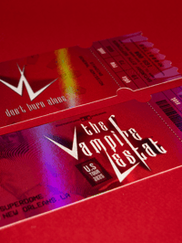 Image 5 of The Vampire Lestat - Concert Ticket / Bookmark