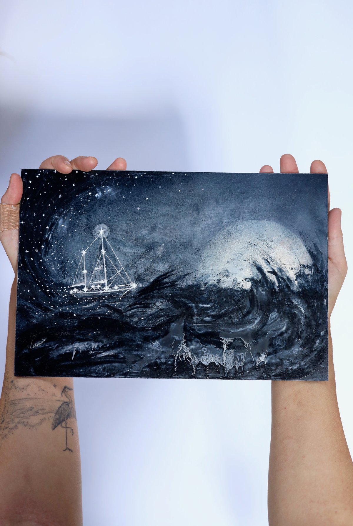 Raffle for Gaza - 'Madleen' Original Painting