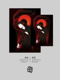 Image 2 of The Devil and the Minion - Print