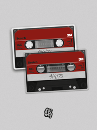 Image 1 of IWTV Cassette Tape - Sticker
