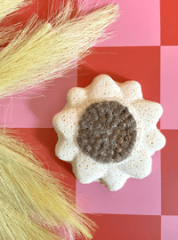Image 1 of sunflower bath bomb