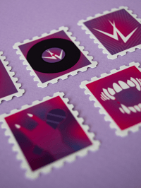 Image 5 of The Vampire Lestat - Stamps Stickers Set 1/2