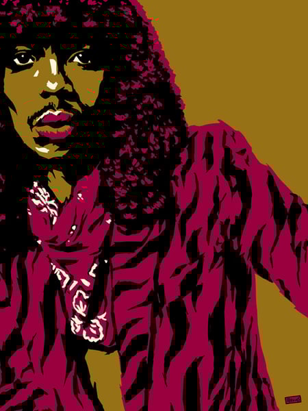 Image of "Perkins77" Art Print Series - 7708 Rick James