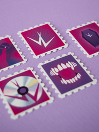 Image 5 of The Vampire Lestat - Stamps Stickers Set 2/2