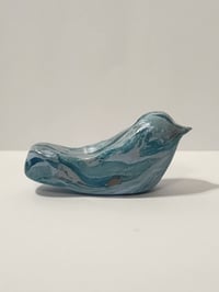Image 1 of Blue swirl comfort bird
