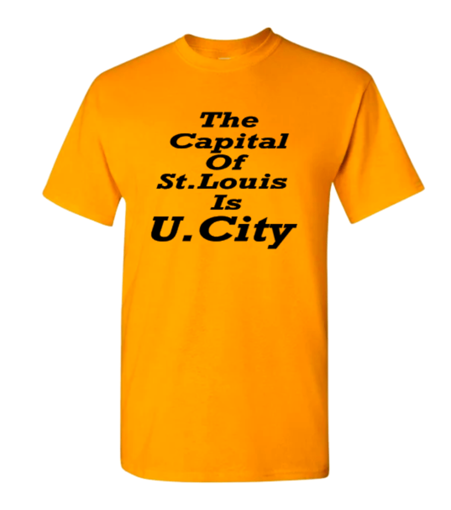 Image of CAPITAL OF STLOUIS UCITY GOLDOUT EDITION TEE 2025