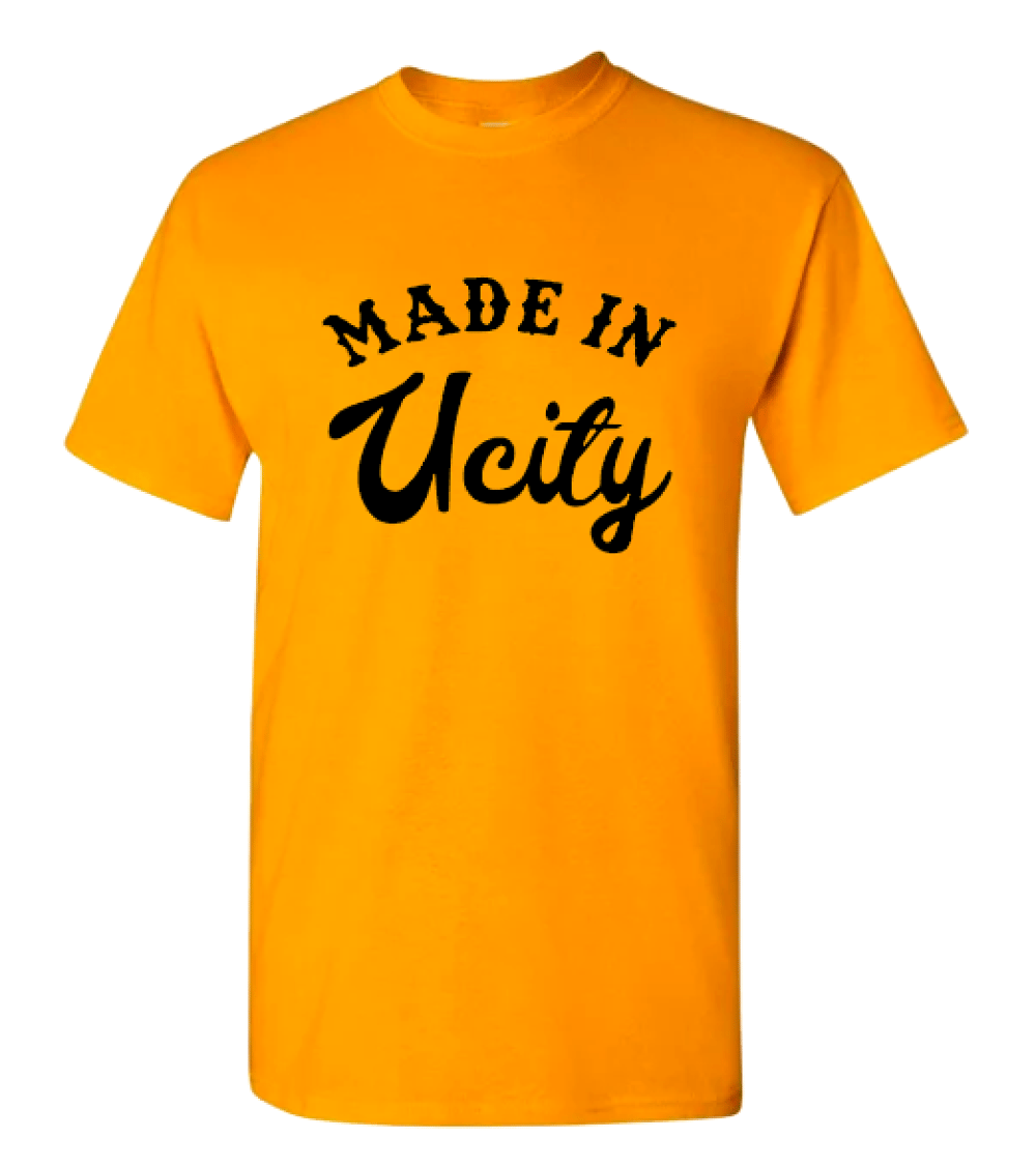 Image of MADE IN UCITY GOLDOUT EDITION TEE 2025