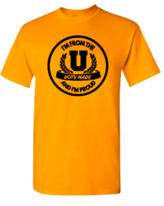 Image of IM FROM THE "U"  GOLDOUT EDITION TEE 2025