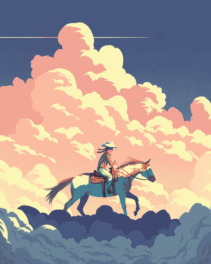 Image of Dream of Horses (40 x 50)