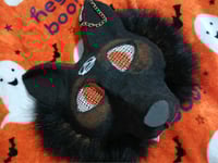 Cross-Fox Therian Mask