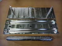 Image 1 of Deep Drop Weight Mold ( 2 Cavity ) 15# and 15# Aluminum CNC