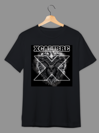 Image 1 of XCALIBRE - X album art T SHIRT AND MUSCLE SHIRT