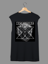 Image 2 of XCALIBRE - X album art T SHIRT AND MUSCLE SHIRT
