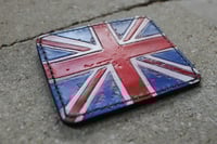 Image 1 of Distressed Union Jack 2 Card Wallet