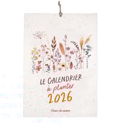 Image of Calendrier  à planter - Growing Paper