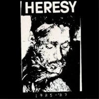 Image of HERESY - "1985-87" Lp (random color)