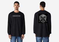 XCALIBRE - 2 SIDED X album art LONG SLEEVE T SHIRT