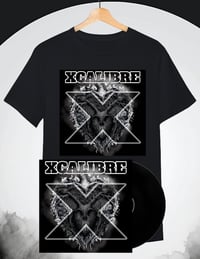 Image 1 of XCALIBRE - X album CD & T SHIRT AND MUSCLE SHIRT BUNDLE