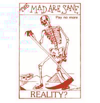 THE MAD ARE SANE Reality? LP *restock*