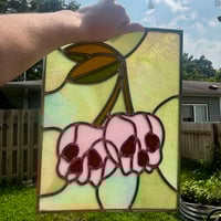 Image 3 of Cherry Skulls Window