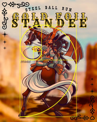 Image 1 of PREORDER: SBR Gold Foil Standee