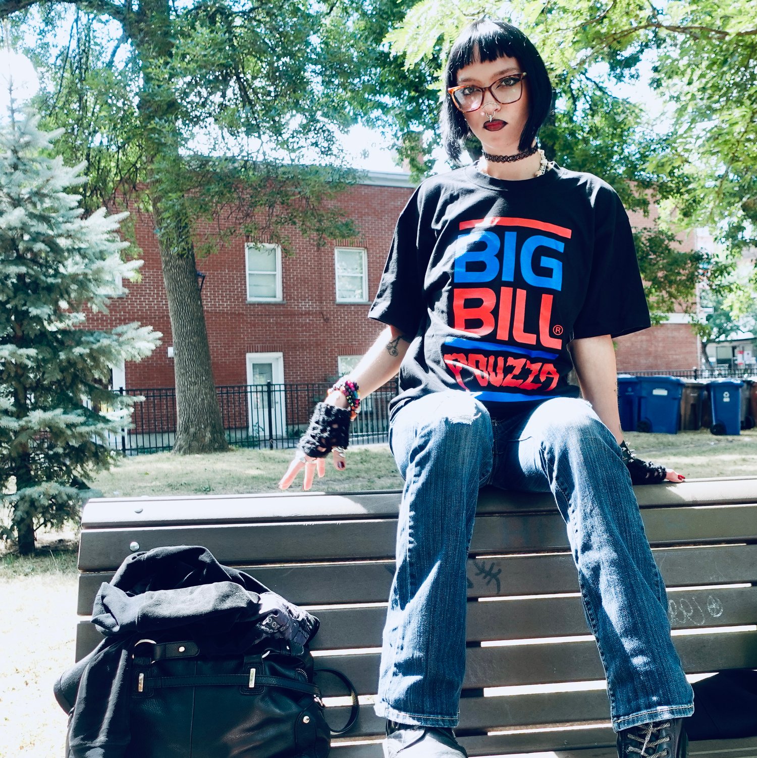 Image of Big Bill x Pouzza T-Shirt Noir / Black