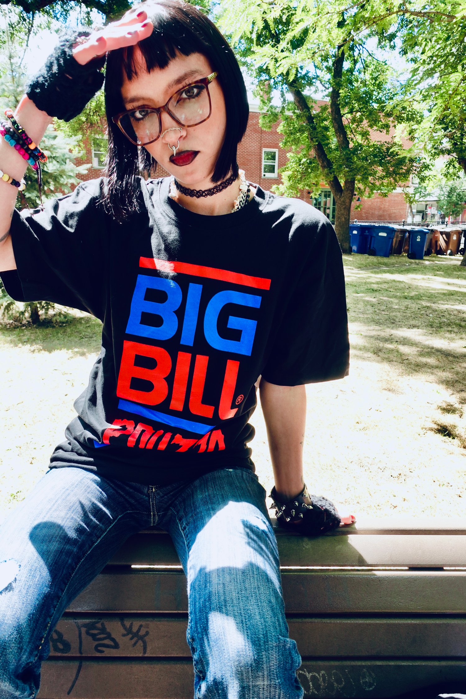 Image of Big Bill x Pouzza T-Shirt Noir / Black