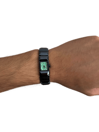 Image 5 of Cabane de Zucca Green Face Watch Bracelet