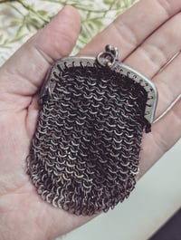 Image 2 of Chainmail mesh purse