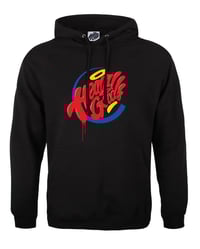 Image 1 of Heavy Goods 'Hamburger Gang' logo Hoodie