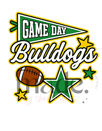 Image 3 of Copy of Preppy School Spirit- BULLDOGS