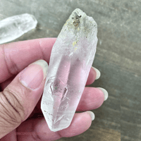 Image 4 of  Chlorite Phantom Lemurian Quartz Points, Lemurian Crystal Points, Energy Healing & Ancient Wisdom