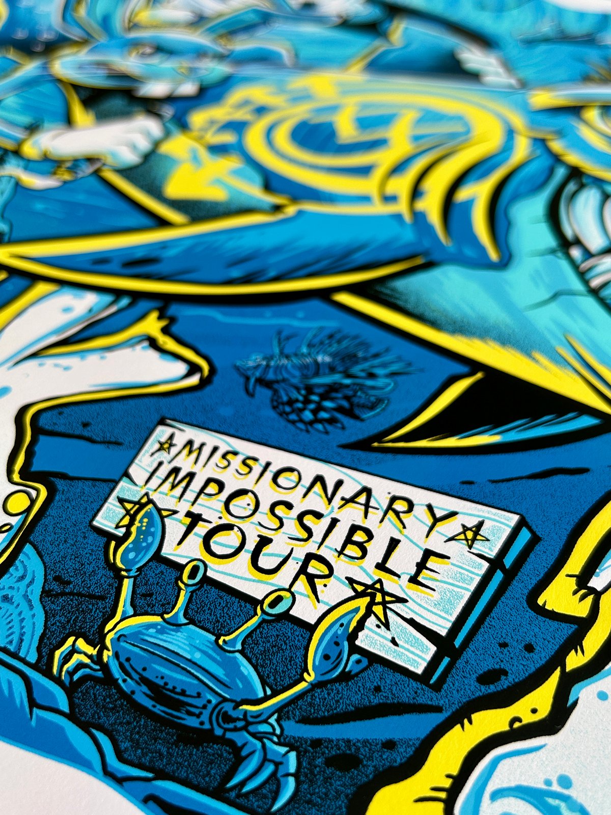 F4D Studios — Blink-182 Tampa Posters