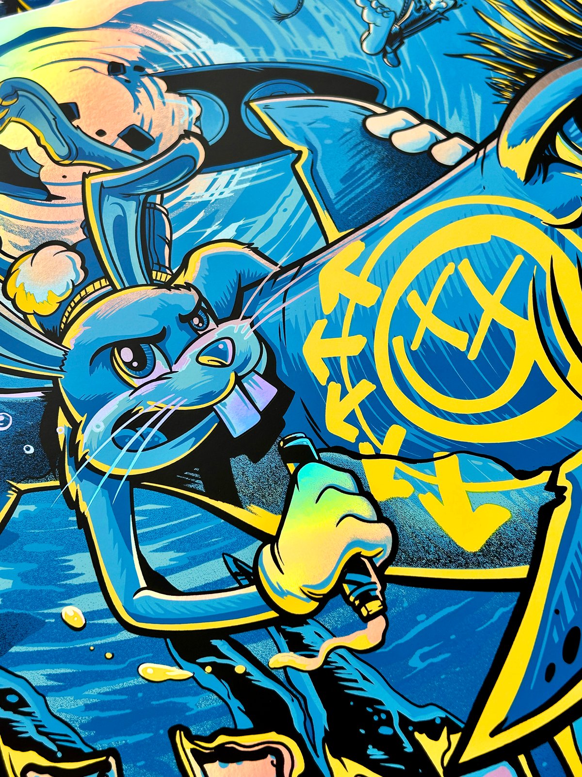 F4D Studios — Blink-182 Tampa Posters